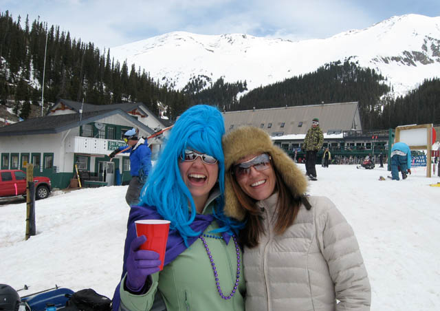 Winterfest 2009 at Arapahoe Basin in Colorado. Once a year, we take the day off for an office-wide ski trip and barbeque. This is one of the many reasons we love working at Nathab!